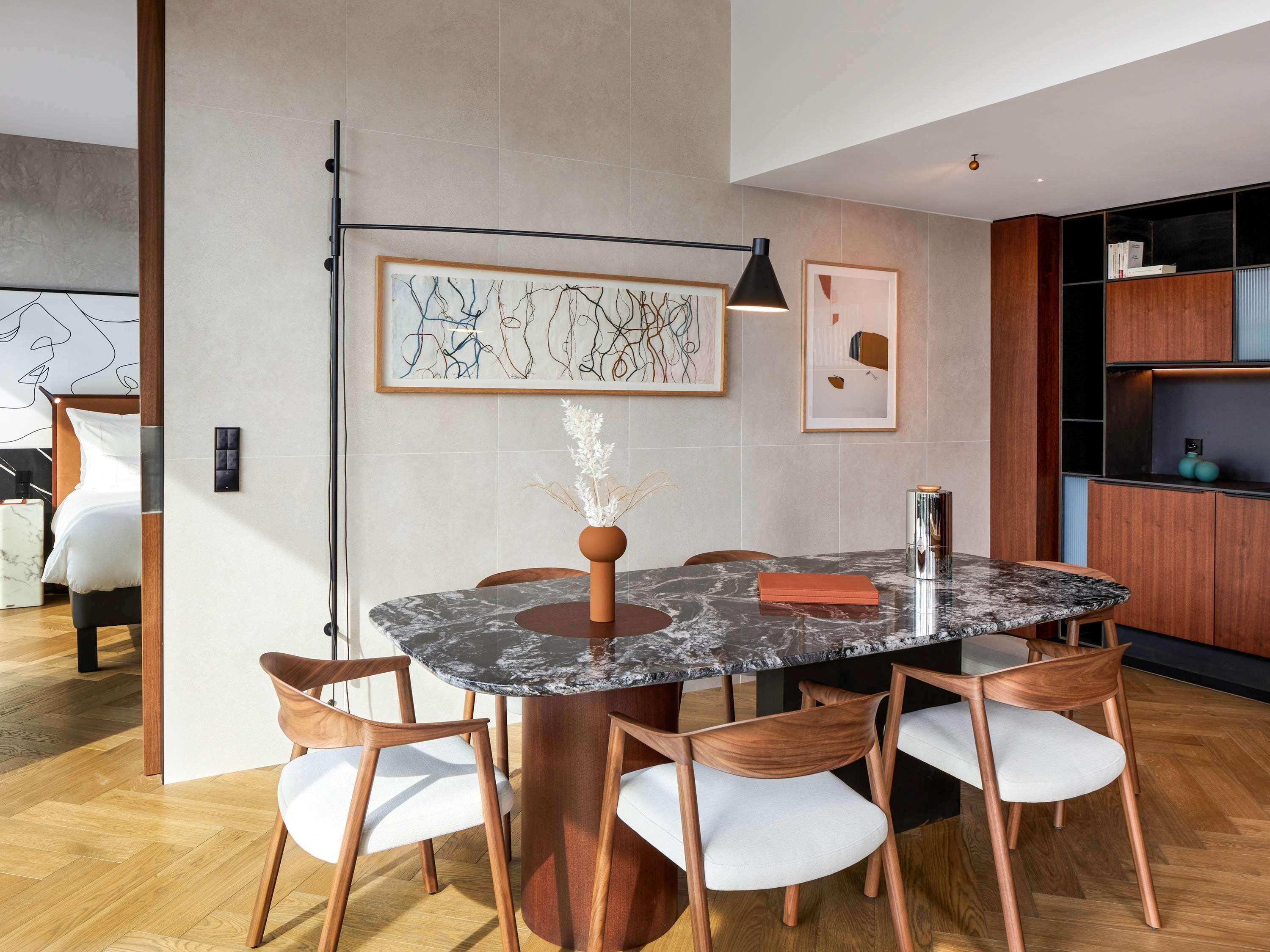 L'Esquisse Hotel & Spa Colmar - Mgallery Εξωτερικό φωτογραφία A dining room at the hotel