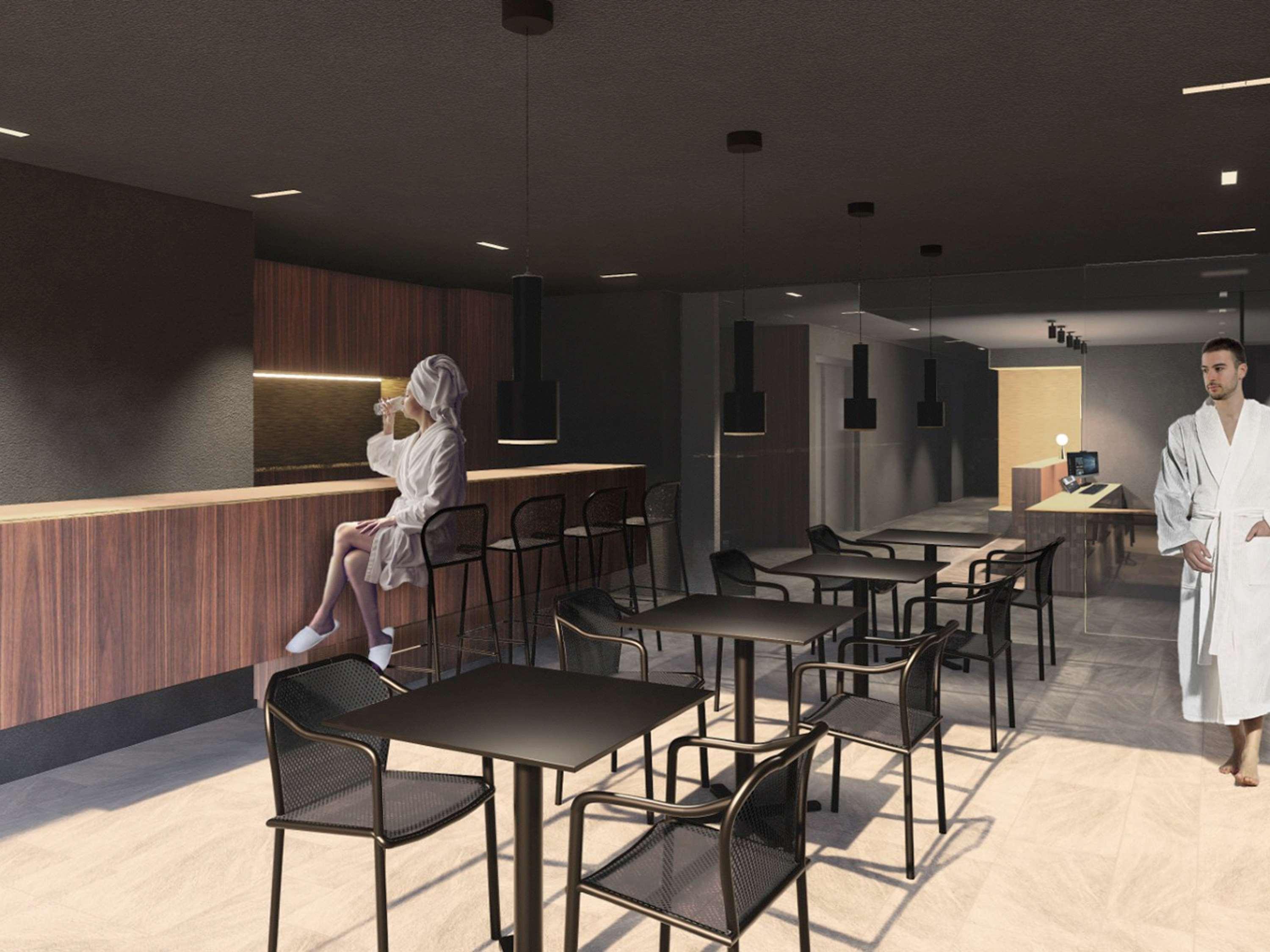 L'Esquisse Hotel & Spa Colmar - Mgallery Εξωτερικό φωτογραφία The interior of the new spa